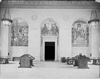Detroit Public Library Interior, Library of Congress, Detroit Publishing