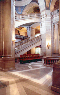 Essex County Courthouse rotunda