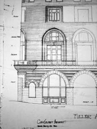 Montana Club Fuller Ave Elevation, courtesy Montana Historical Society