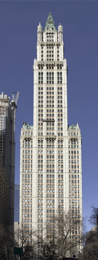 Woolworth Building, New York City, courtesy, Carol M. Highsmith, 2007