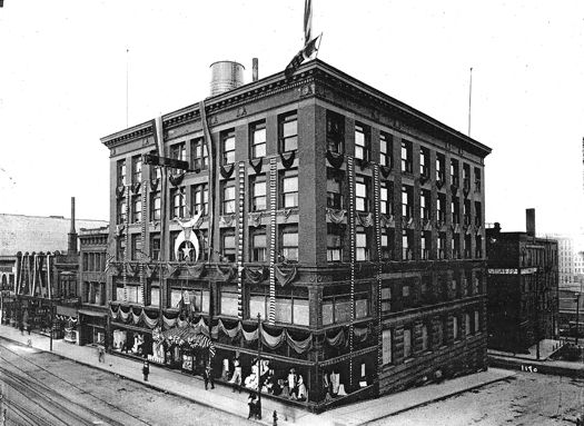 Glass Block Building, Duluth, MN, Thomas R. Blanck collection