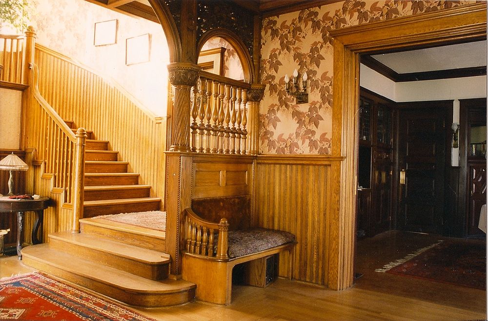 A.J. Seligman Residence, Main stair