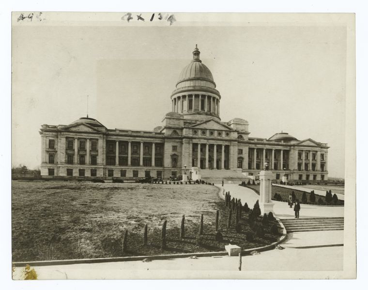 Arkansas State Capitol, Historic image of capitol