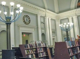 Ives Memorial Library, Main Hall of the Ives Memorial Library