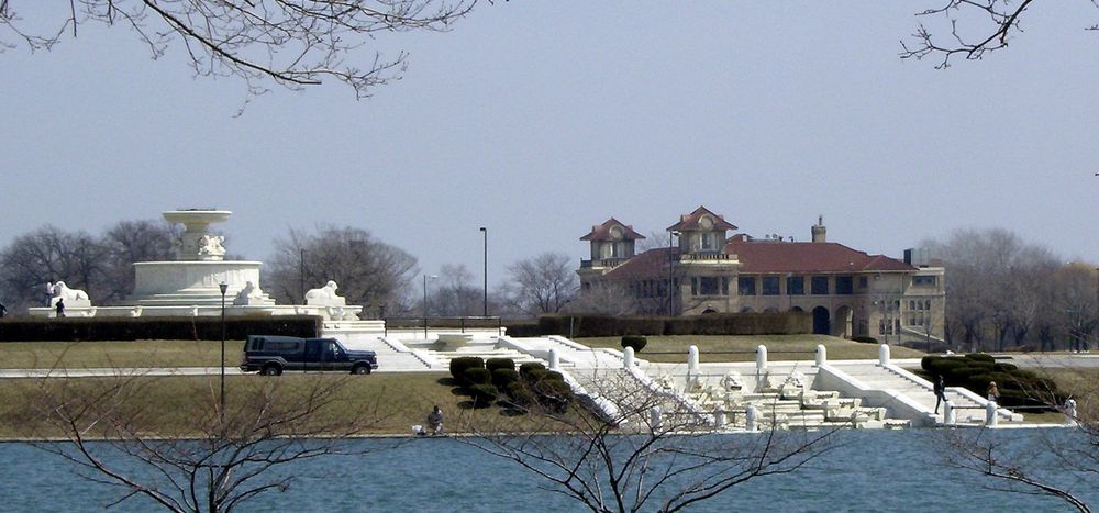 James Scott Memorial Fountain, View from the Strand