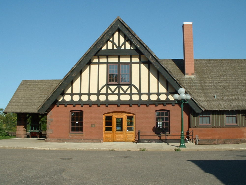 Northern Pacific Railroad Depot - Little Falls, Little Falls Depot, 2002