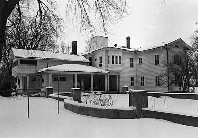 Severance Residence (Cedarhurst), Rear view of Cordenio Severance residence