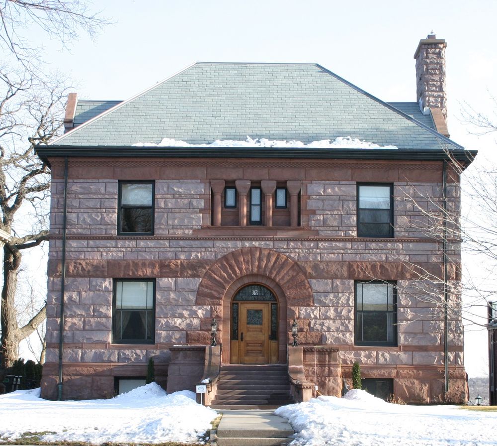 W.H. Lightner House, Lightner House, front