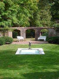 Garden House at Cannonball House (now Keeler Tavern), Ridgefield, CT